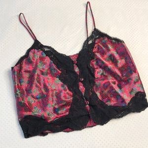 vintage victoria’s secret silk cami